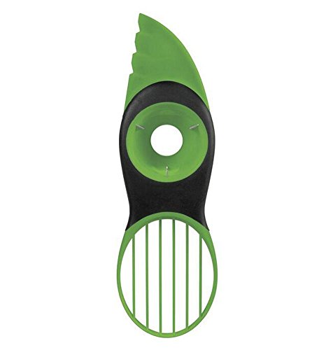 Couteau avocat 3 en 1 - découpe - dénoyaute - e...