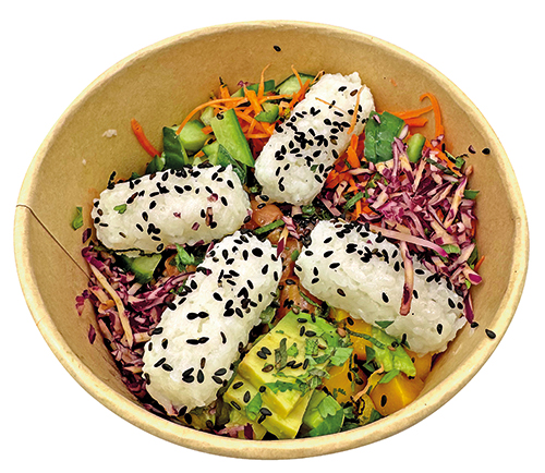 BREIZH SUSHI SUR TOUS LES POKE BOWLS PRÉSENTS EN MAGASIN code EAN 7253698 