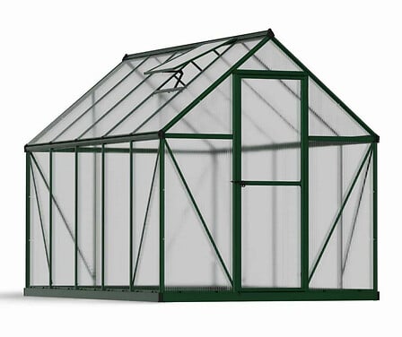 serre de jardin 5,4m² vert - 701633