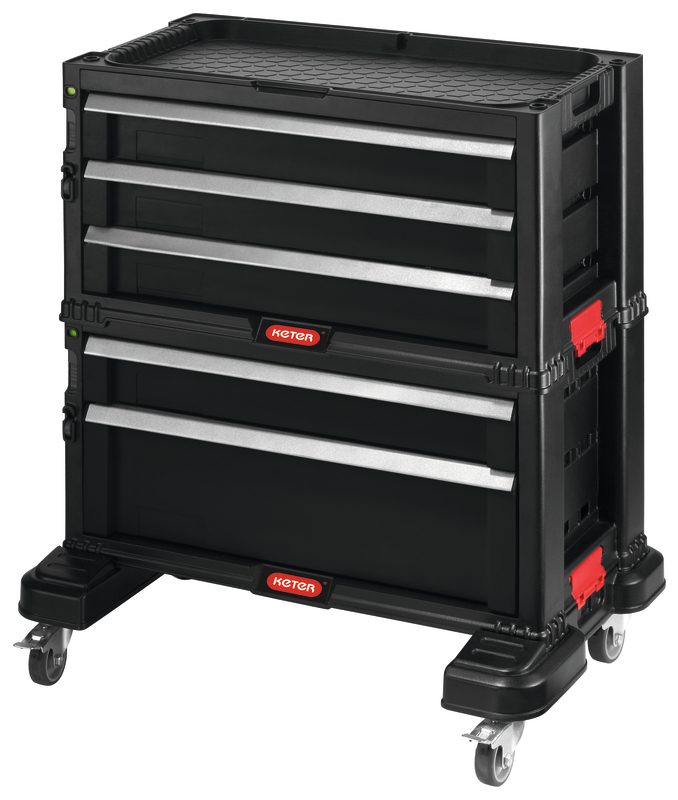 SERVANTE 5 TIROIRS KETER