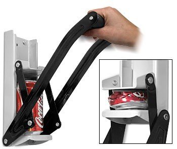 GFtime Compacteur de canettes bouteille,GFtime Can Crusher - Décapsuleur - 16 oz Heavy Duty accroche mural 7303191565550 (7303191565550)