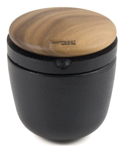 0071v moulin à poivre/herbes en fonte avec couv...