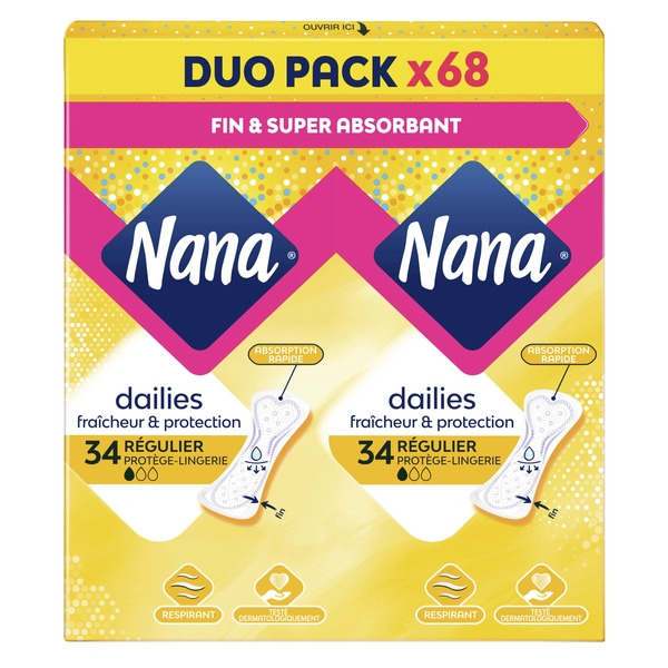 Duo pack 
Protections Féminines