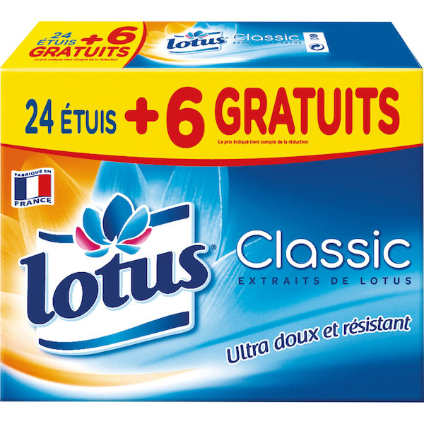 MOUCHOIR SENSITIVE LOTUS