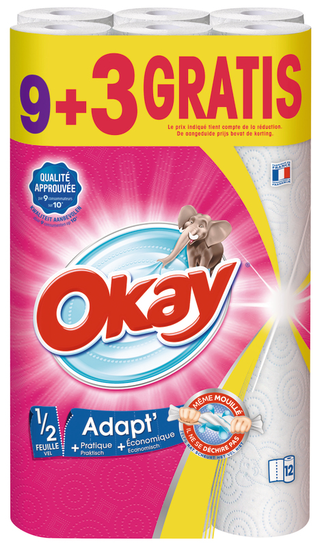 ESSUIE TOUT ADAPT'BLANC OKAY