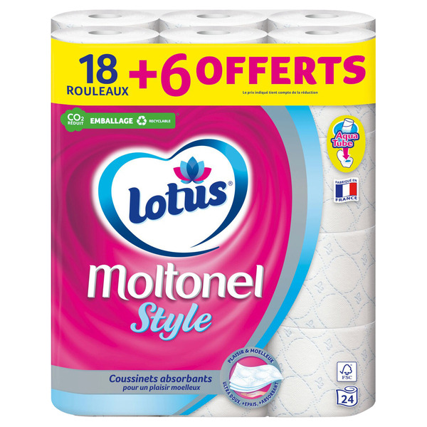 Papier toilette Moltonel
