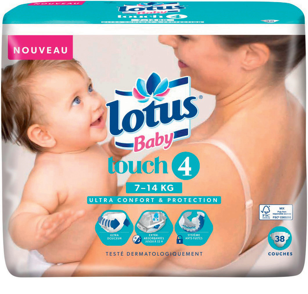 CHANGES BÉBÉ “LOTUS BABY TOUCH” 7322540852622 (7322540852622)