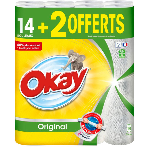 Essuie Tout Original Blanc Okay 7322540965049 