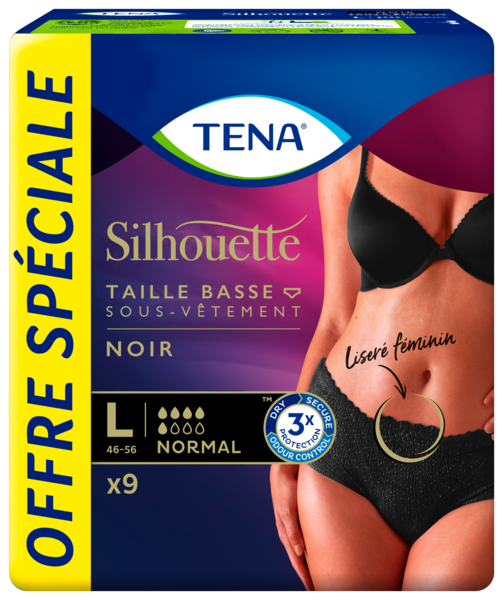 SOUS VÊTEMENT SILHOUETTE TAILLE BASSE NOIR LX9
...