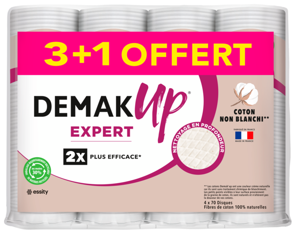 DISQUES COTON EXPERT X3
