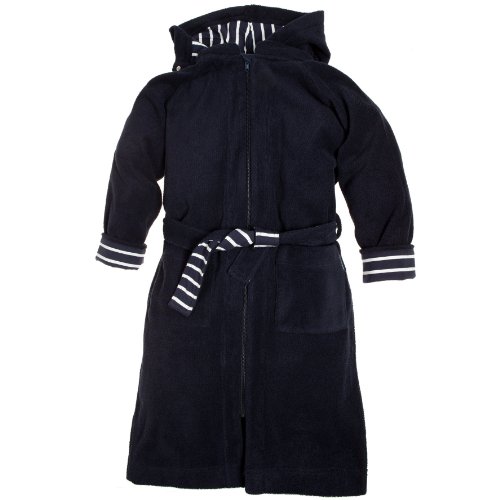Polarn O. Pyret - robe de chambre garçon bathrobe - bleu (navy) - 24 mois code EAN 7322852620414 