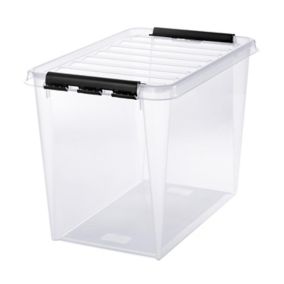  Boîte de rangement 61L empilable SmartStore Classic 65 Orthex P. 59 cm transparent code EAN 7332462067721 