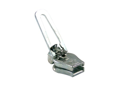 ZlideOn Zlideon - Curseur de remplacement clipsable 5B Argent pour fermetures standard plastiques ET métalliques (5,80-6,20mm) code EAN 7350039920248 