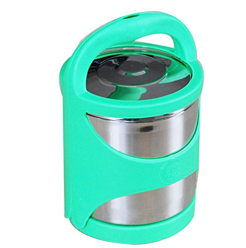 GOUGOU boîtes d'isolation sous vide d'isolation thermique de mentionner pot mention refroidisseur isolation pot boîte en acier inoxydable pour le déjeuner code EAN 7354019902767 