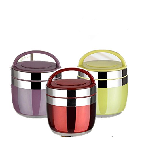 Colorful plastique isolation boîte à lunch boît...