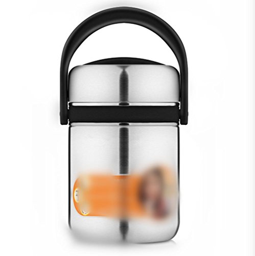 boîte à lunch des élèves 1.5L en acier inoxydab...