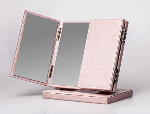 XYXY HYT Handmade Leather Tri-Fold éclairé Vani...