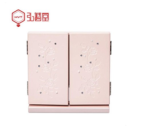 XYXY HYT Retro créatif en bois sculpté fleur Ro...