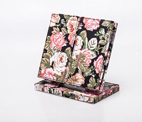 XYXY HYT Création cuir Tri-Fold Voyage miroir é...