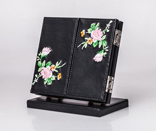 XYXY HYT Leather Tri-Fold Vanity Table maquilla...