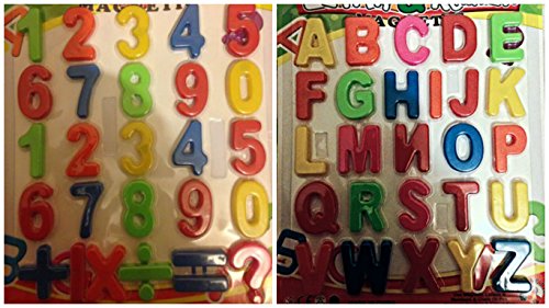 Acerdeals acerdeals Boîte magnétique pour réfrigérateur Lettres de l'alphabet A-Z et chiffres ou 0-9 éducatif jouets 7425600378367 (7425600378367)