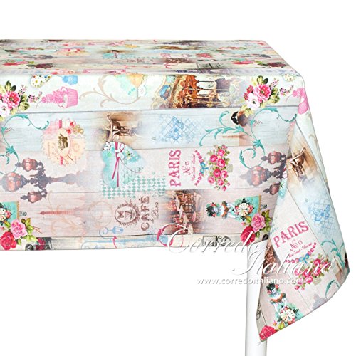 Corredo Italiano Café Paris - Nappe + Serviettes x6 de Ashley Mills italien® 7426103758786 (7426103758786)
