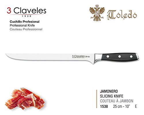 3 Claveles Couteau forgé professionnel Gama Tol...