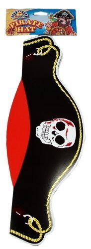 12 Chapeaux de Pirates (12 card pirate hats)