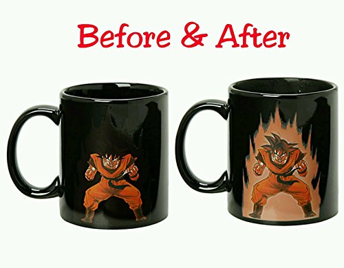 Dragon Ball Z chaleur réactive Changement de co...