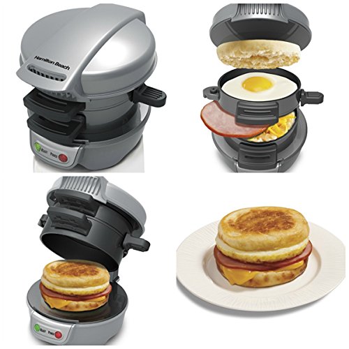 Breakfast Hamburger Sandwich Maker Machine rapi...