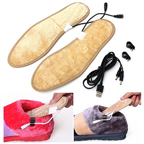 Hiver Pied Žlectrique Warmer Chauffe Semelles d...