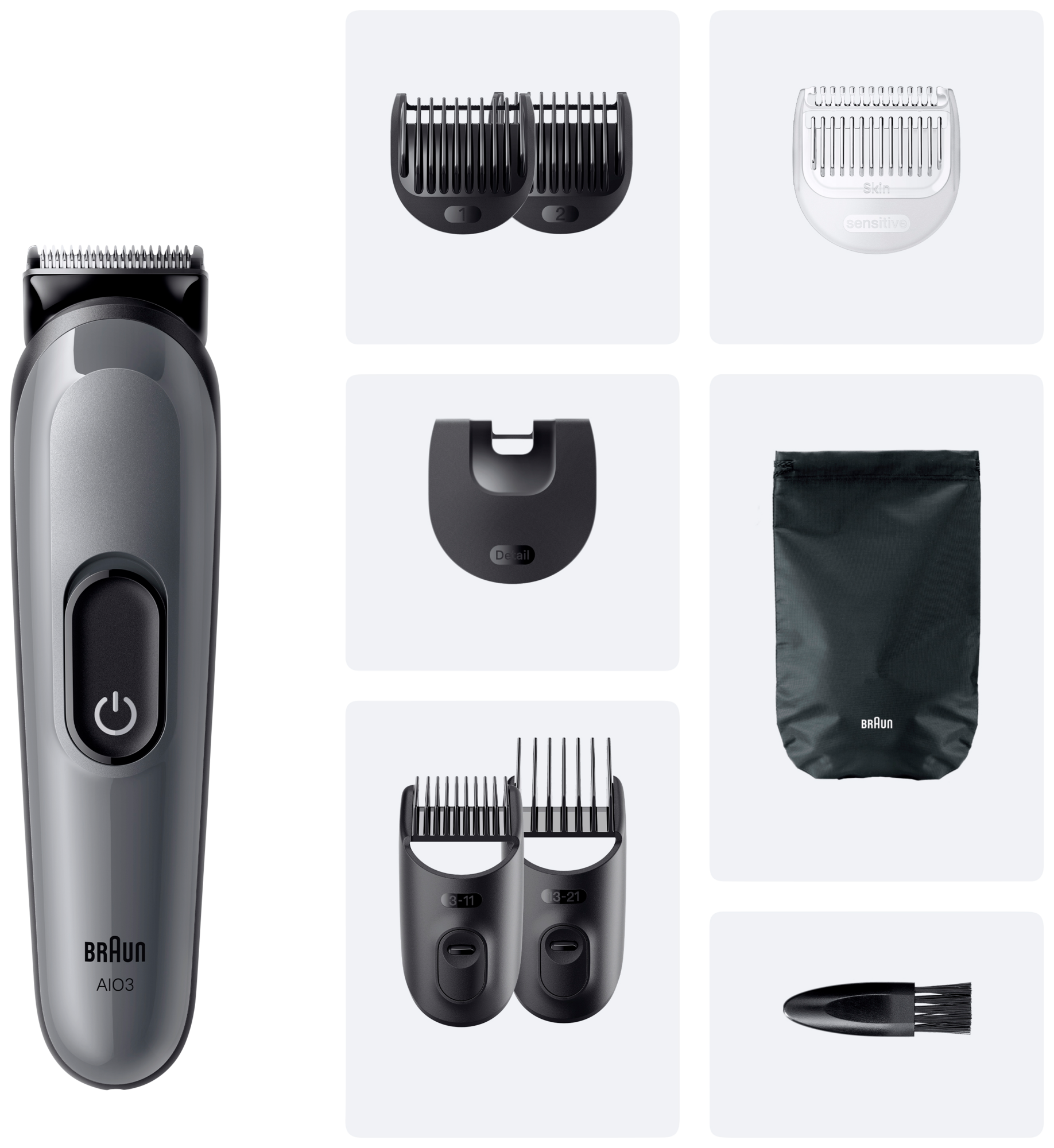 TONDEUSE BARBE ET CHEVEUX SERIE 3