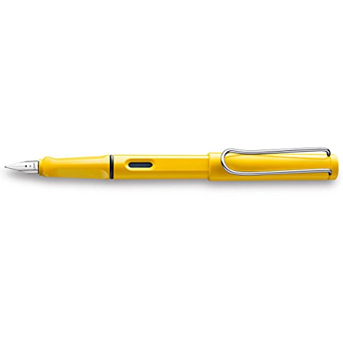 Safari stylo-plume plume fine jaune