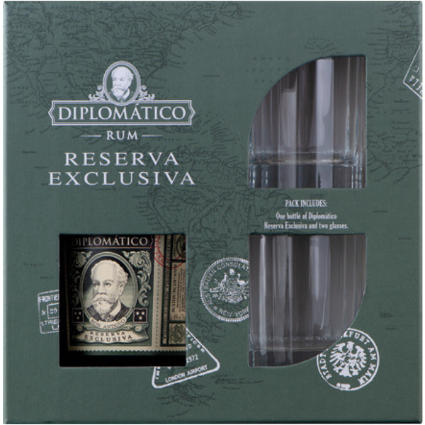 DIPLOMATICO Coffret Rhum code EAN 7594003629410 