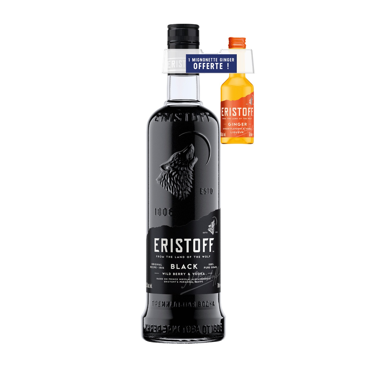 Vodka black 7610113008638 ERISTOFF Vodka black 7610113008638 ERISTOFF