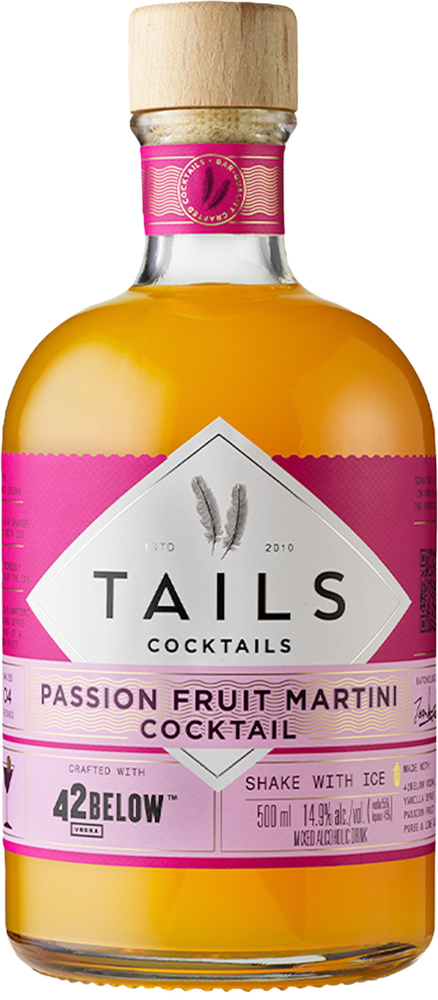 COCKTAIL SAVEUR FRUIT DE LA PASSION MARTINI