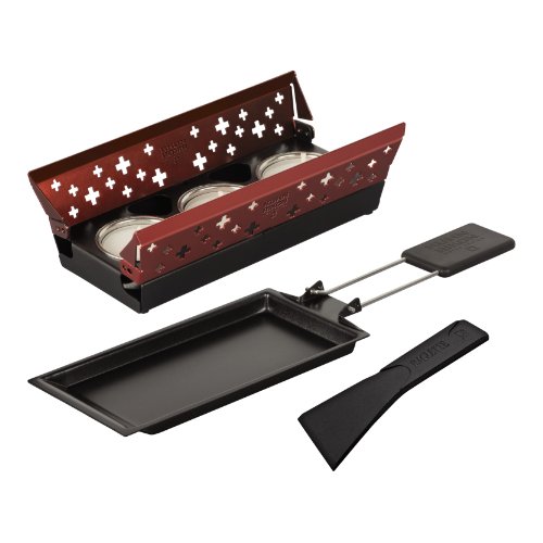 32108 candle light raclette set mini aluminium ...