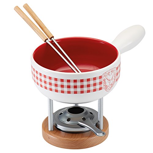 32207 caquelon pour fondue, fromage, blanc, 19,...