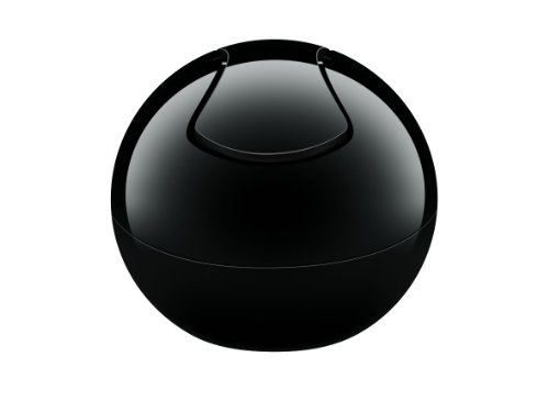 Spirella 10.15139 bowl poubelle polystyrol uni 1 l noir code EAN 7610583151391 