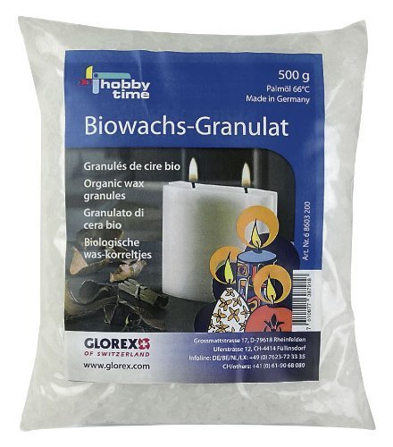 Sachet 500g de granulé de cire bio pour bougie