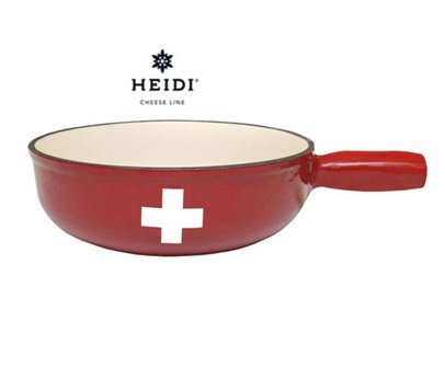 Heidi Cheese Line HEIDI cheese line caquelon croix "suisse" induction service à fondue savoyarde fonte ø 23 cm code EAN 7611028263686 