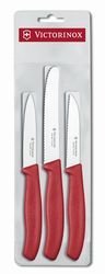 Couteau à légumes-set swissclassic, 3 piece, rouge