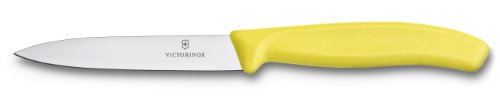 Couteau à légumes swissclassic, 10 cm, jaune