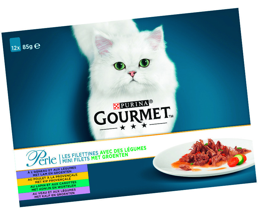 Purina Gourmet Filettines avec des Légumes code EAN 7613031466009 