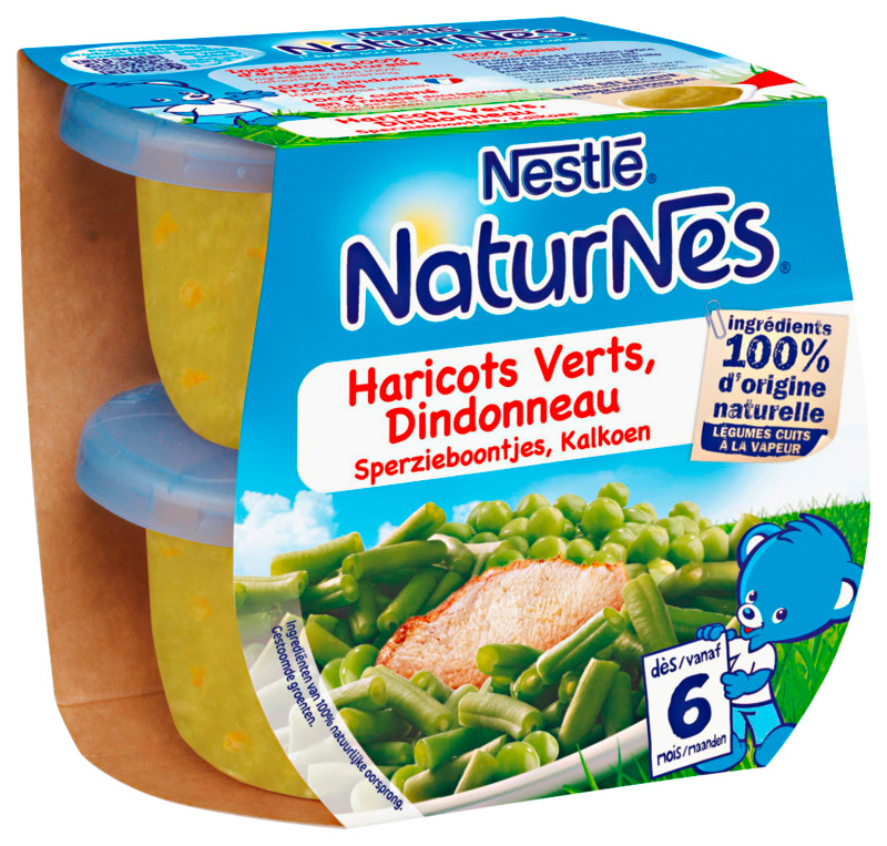POTS HARICOTS VERTS DINDONNEAU Nestlé