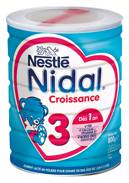  NIDAL CROISSANCE 3 Nestlé Nestlé  7613032322595