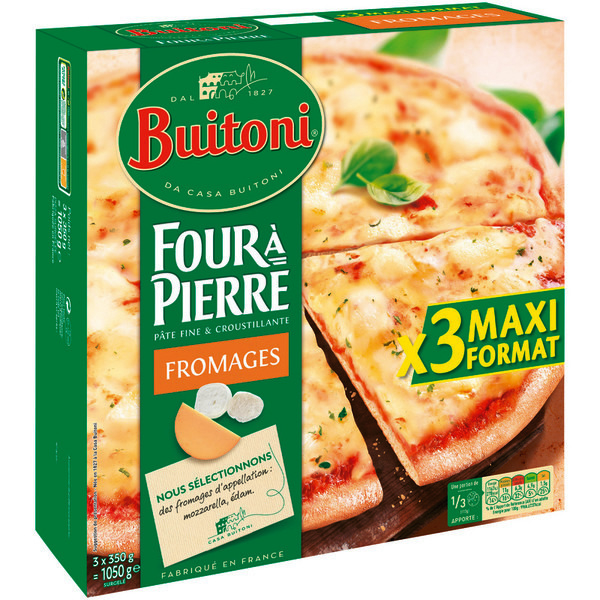Pizzas Four à pierre surgelées