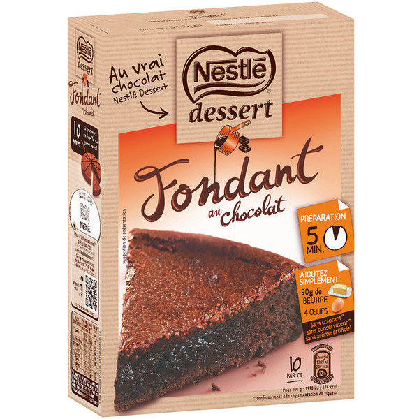  SUR LA GAMME DES PRÉPARATIONS POUR GÂTEAUX NESTLÉ DESSERT code EAN 7613034060709 