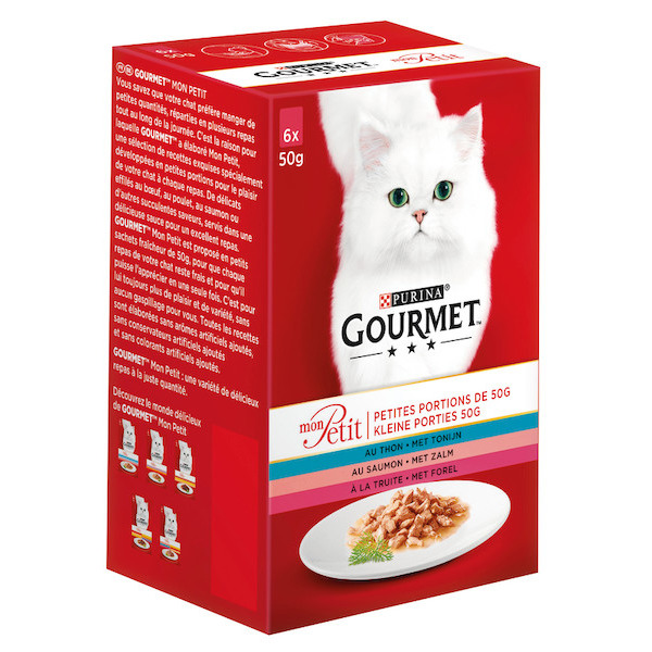 PÂTÉE POUR CHAT MON PETIT GOURMET PURINA 7613034452481 gourmet