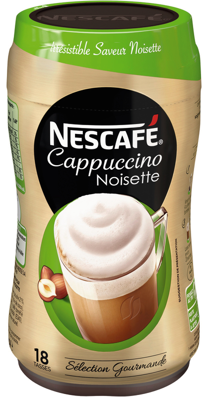  CAFÉ SOLUBLE CAPPUCCINO NOISETTES Nescafé Nescafé  7613034542854